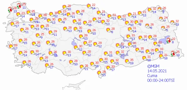1620752095449.png Meteoroloji Genel Müdürlüğü'nden Ramazan Bayramı açıklaması! Bayramda havalar nasıl olacak? İstanbul Ankara İzmir hava durumu - 11