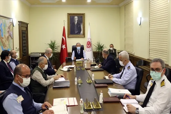 Son dakika: Milli Savunma Bakanı Akar Türk-Rus Ortak Merkezi hakkında bilgi aldı - 1