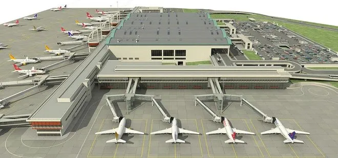 Sabiha Gökçen Havalimanı terminali 25 bin metre kare büyüyor