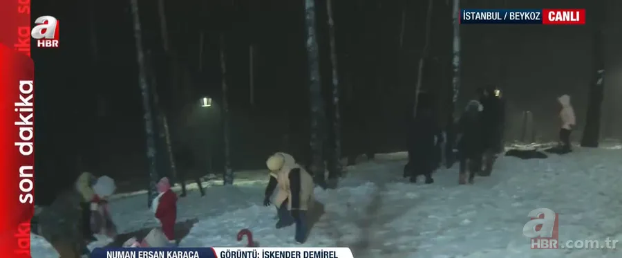 İstanbul’da yoğun kar! A Haber yağışın etkili olduğu ilçelerde 15