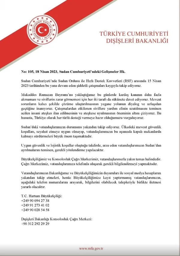 Son dakika | Sudan’da iç savaş! Beklenen açıklama geldi: 24 saatlik ateşkes sağlandı