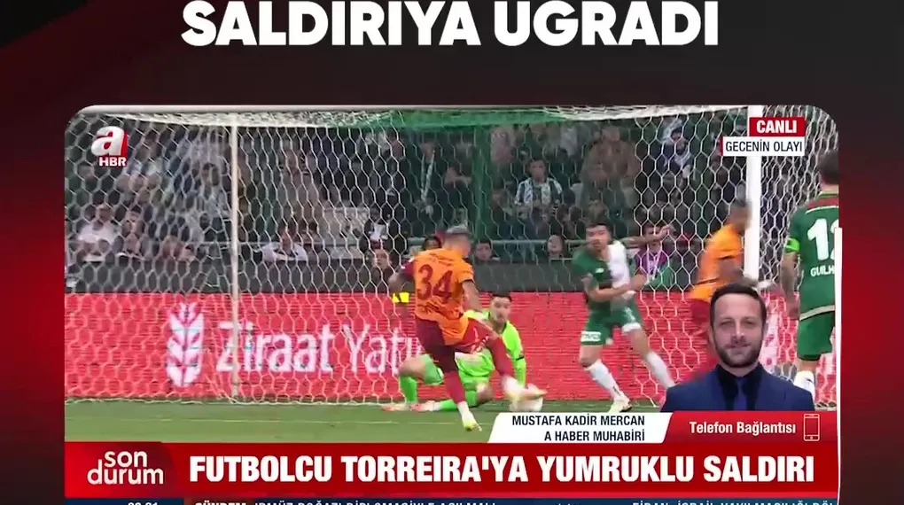 LUCAS TORREIRA SALDIRIYA UĞRADI