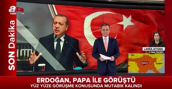Cumhurbaşkanı Erdoğan, Papa ile görüştü - 1