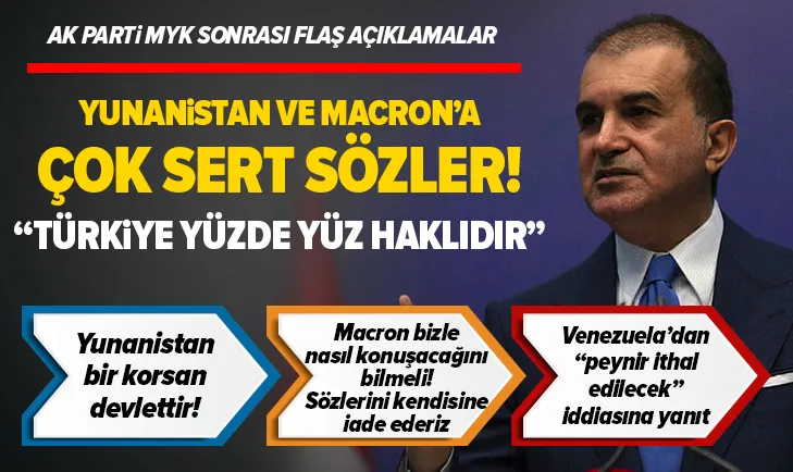 AK Parti MYK sonrası Ömer Çelik’ten kritik açıklamalar