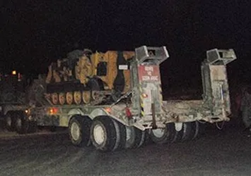 Şanlıurfa’ya zırhlı araç sevkiyatı