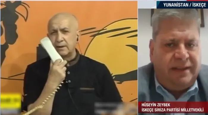 Canlı yayında Türk milletvekiline ölüm tehdidi! Yunanistan’da ölümle tehdit edilen Hüseyin Zeybek A Haber’de
