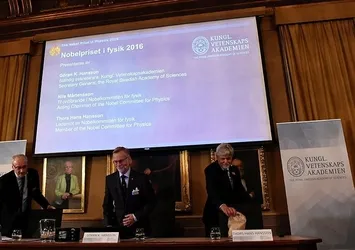 2016 Nobel Fizik Ödülü'nü kazananlar belli oldu