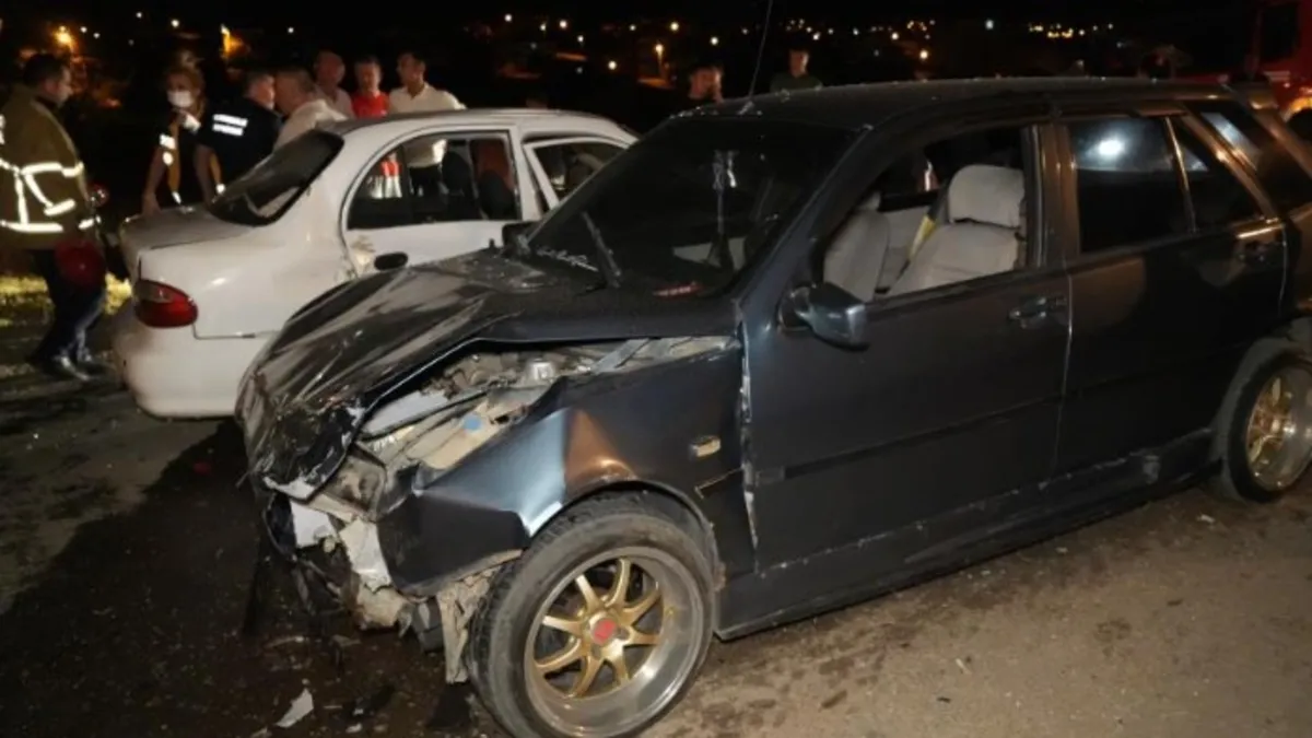 Kırıkkale'de feci kaza! 3 kişi yaralandı