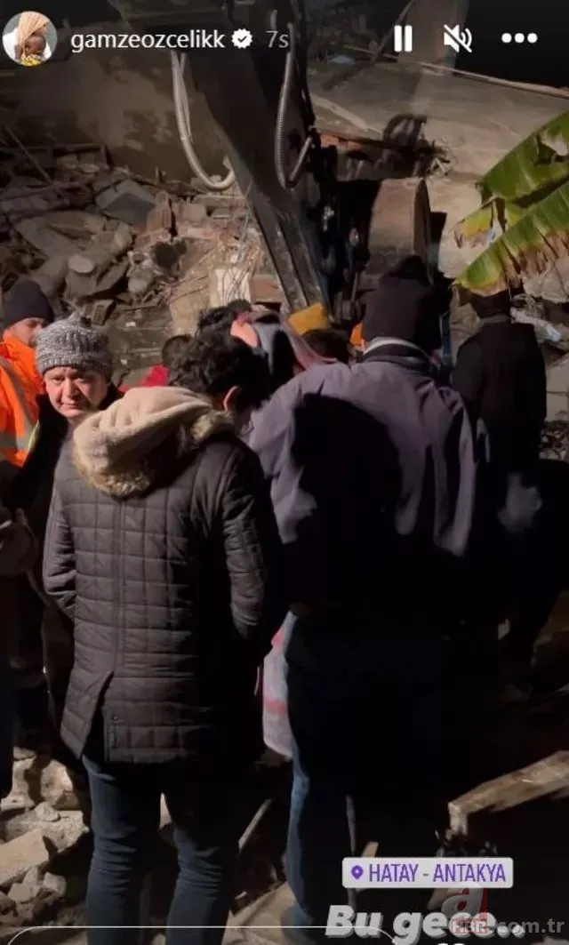 Depremzedelerin yardımına koşan Gamze Özçelik: Bir mucizeye tanık olduk