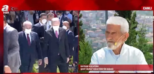 Türkiye’nin destan yazdığı gece: 15 Temmuz! Şehidimizin babası A Haber’de konuştu