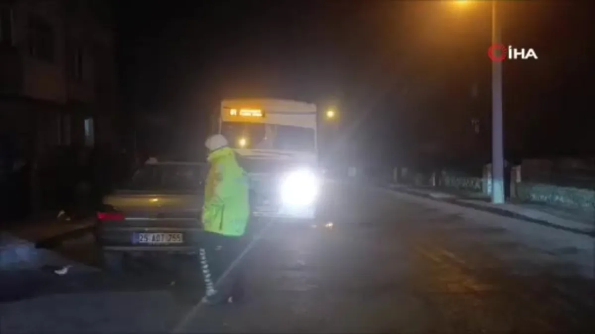 Erzurum'da trafik kazası