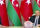 Son dakika: Zafer gününde tarihi imzalar atıldı! Başkan Erdoğan ve Aliyevden önemli açıklamalar