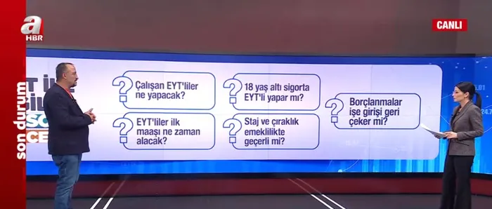 Son dakika: EYT’de yaş sınırı | Çalışma ve Sosyal Güvenlik Bakanı Vedat Bilgin’den flaş açıklama