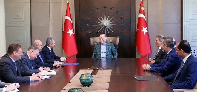 Erdoğan’dan Huber Köşkü’nde kritik kabul