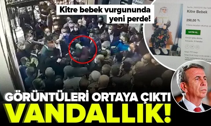 Kitre bebek vurgununda yeni perde: Mansur Yavaş’ın korumaları soru soran gazeteciyi yumrukladı! İşte vandallığın görüntüleri