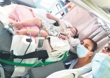 SMA hastası Asya bebek için seferberlik