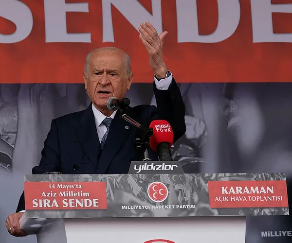 Son dakika | Devlet Bahçeli'den Karaman'da Kılıçdaroğlu'na sert sözler: Milli güvenlik sorunudur - 1
