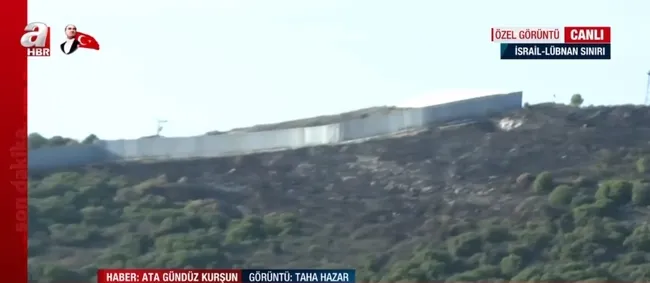 A Haber dünyanın gözünü çevirdiği yerde! İşte Lübnan-İsrail sınırı