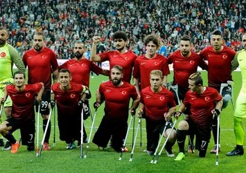 Ampute milliler yarı finalde rakip Meksika