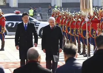 Başbakan Yıldırım Moğolistan'da