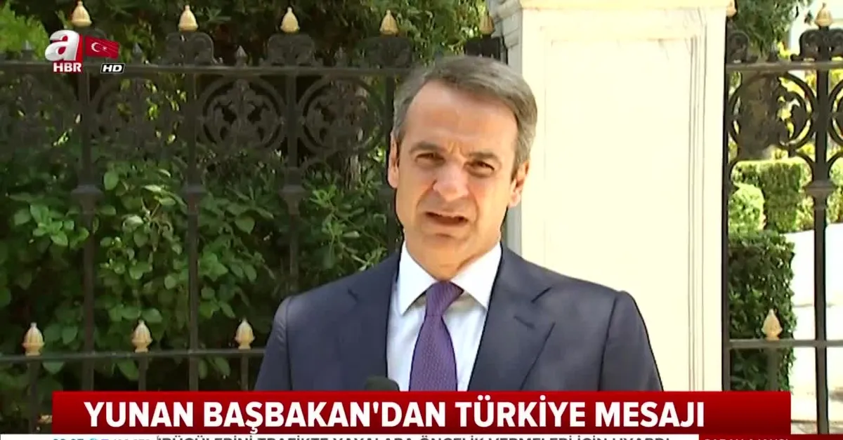 Yunanistan Başbakanı Miçotakis'ten Türkiye mesajı |Video