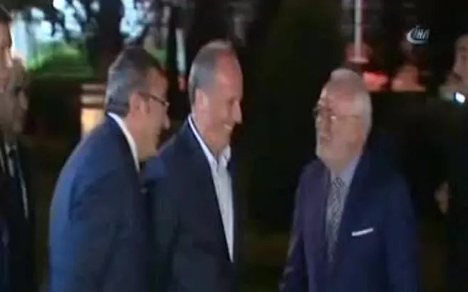 Erdoğan-Muharrem İnce'yi kabul ediyor!