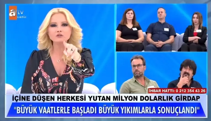 Müge Anlı’da yeni ’Tosuncuk’ vakası! Mağdurlar stüdyoya geldi! 4 evini kaybeden bile var...