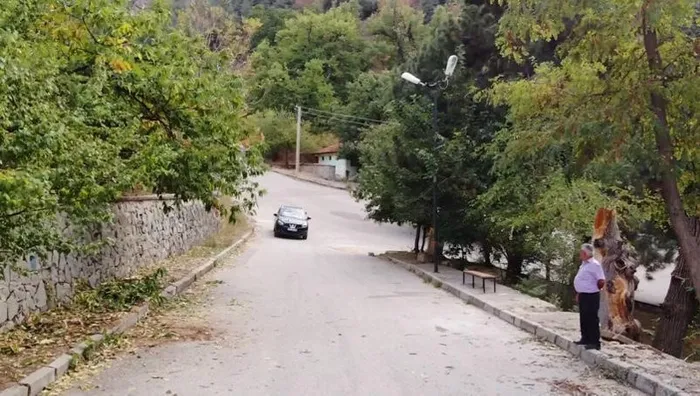 Esrarengiz yol görenleri hayrete düşürdü! Araçlar sürücülerin müdahalesi olmadan yokuş yukarı çıkıyor - 4
