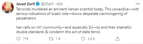 Son dakika:O suikastte İsrail parmağı: İran Dışişleri Bakanı açıkladı