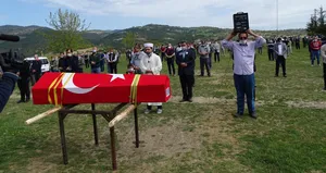 Hayatını kaybeden itfaiye eri Kütahya’da toprağa verildi