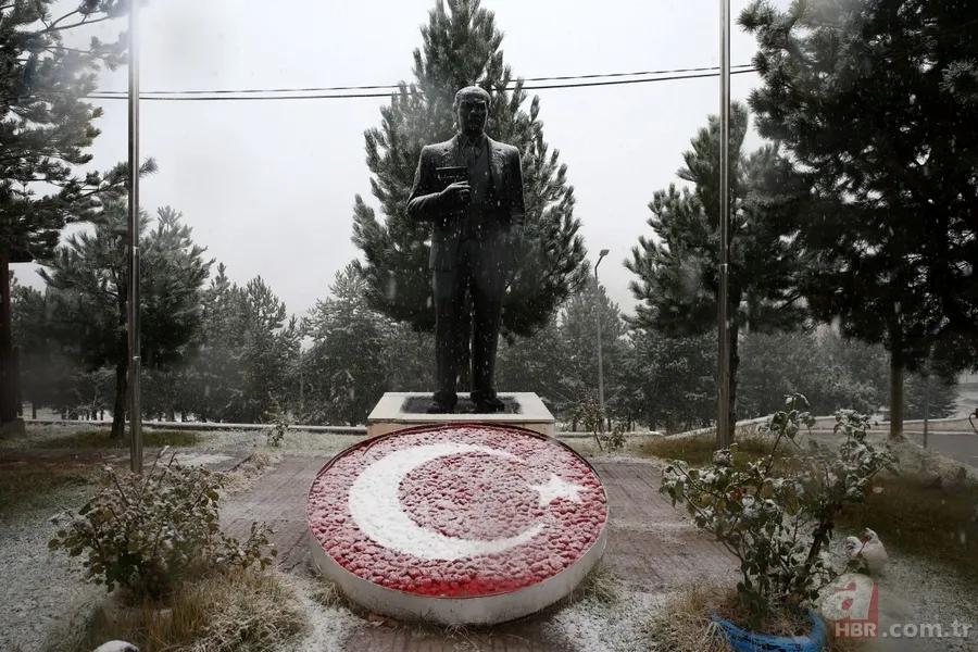Meteorolojiden SON DAKİKA kar yağışı uyarısı! Hangi illere kar yağdı? İşte Türkiye'den kar manzaraları! 13