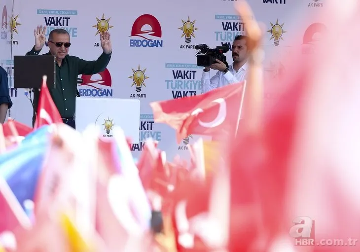 Cumhurbaşkanı Erdoğan Kahramanmaraş mitinginde mahşeri bir kalabalık vardı