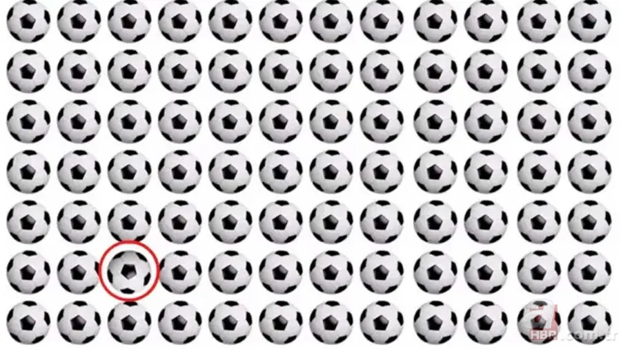 Futbol severleri dumura uğratan test! 100 kişiden sadece 2'si farklı topu görüyor 3