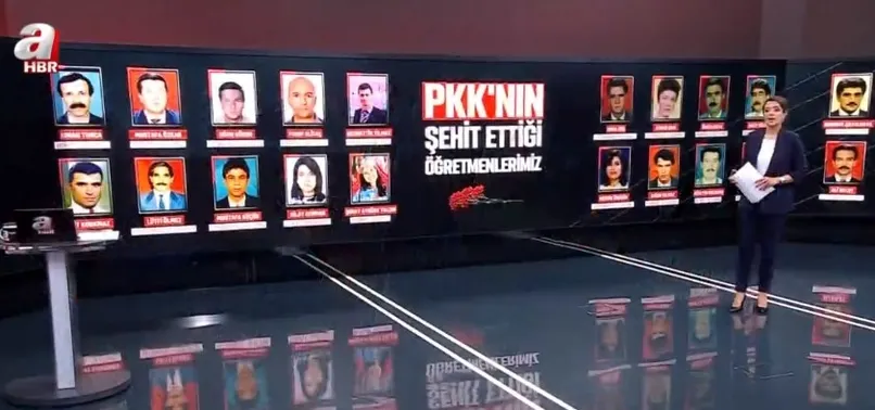 Şehit öğretmenlerimizin anısına... Korkak hainlerin pusularında şehit düştüler