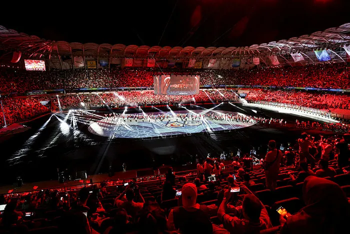 Başkan Erdoğan’ın katılımıyla Konya’da İslami Dayanışma Oyunları Töreni gerçekleşti