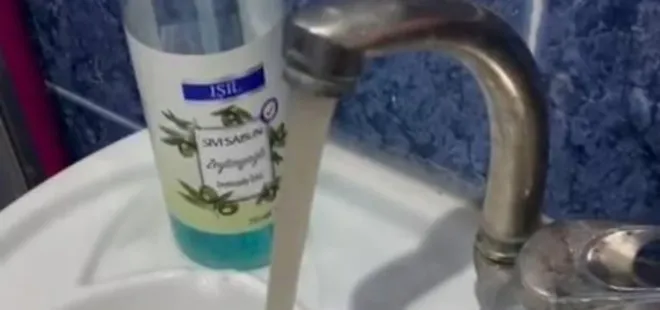 Musluklardan akan kirli su vatandaşı isyan ettirdi