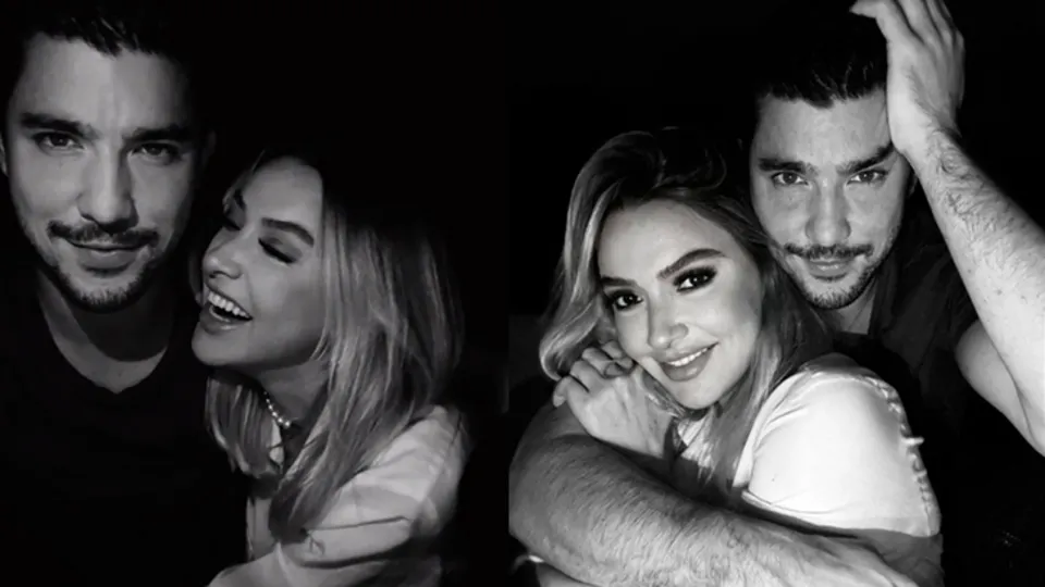 Hadise ve Kaan Yıldırım ayrılığı kısa sürdü! Elinde çiçeklerle kapısına dayandı