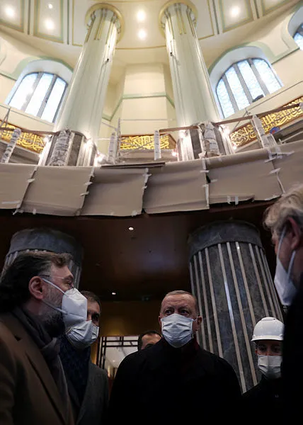 Son dakika: Başkan Erdoğan İstanbul'da! Atatürk Kültür Merkezi'ni ziyaret etti - 14
