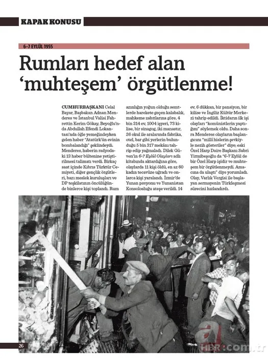 6-7 Eylül olaylarının yıl dönümü! 6-7 Eylül 1955’te neler yaşandı? | İşte o kara günlerden gazete manşetleri 11