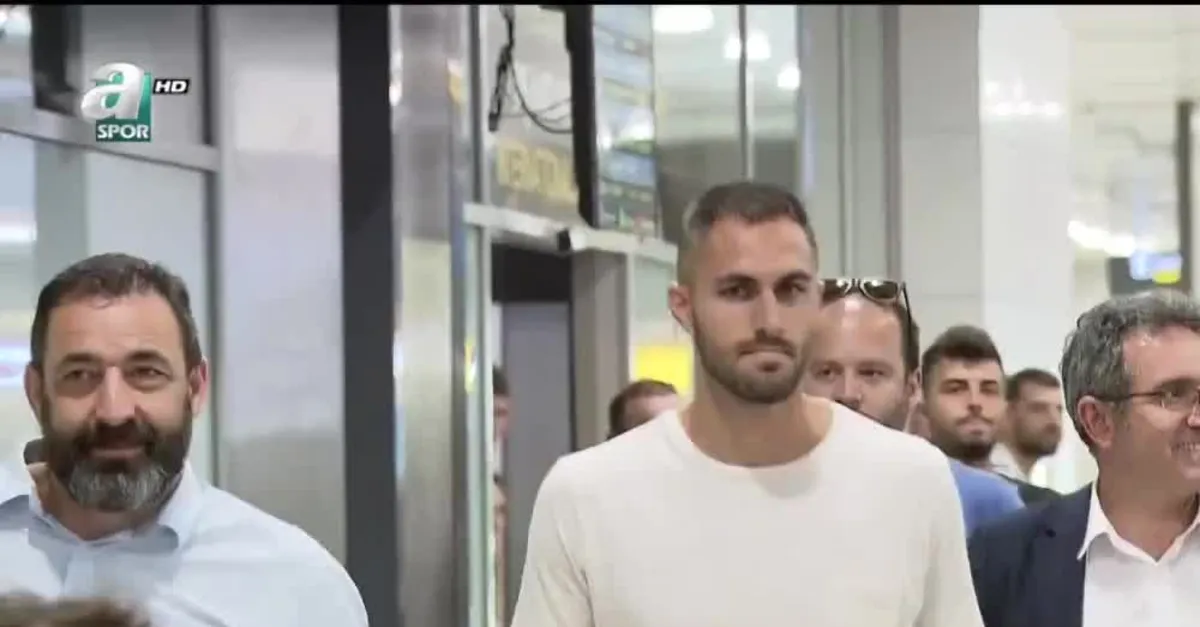 Victor Ruiz İstanbul'da | İşte ilk görüntüler | Video