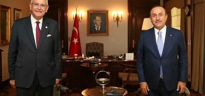 Son dakika: Dışişleri Bakanı Çavuşoğlu, BM Genel Kurul Başkanlığı’na seçilen Bozkır ile görüştü