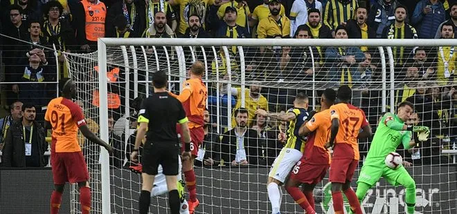 Fenerbahçe- Galatasaray: 1-1