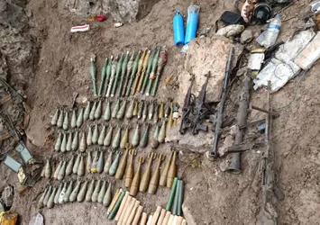 Milli Savunma Bakanlığı açıkladı: PKK'ya ait çok sayıda silah ve mühimmat ele geçirildi