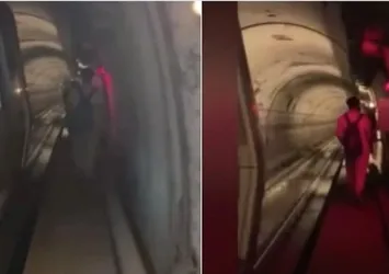 CHP'li İBB Başkanı İmamoğlu İstanbullu vatandaşı canından bezdirdi! Metro Hattı'nda yeni bir skandal! Yolcular rayların üzerinden en yakın durağa yürüdü...