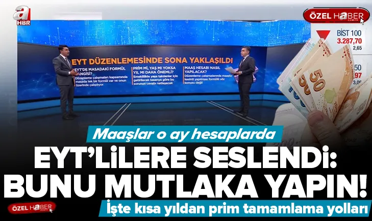 EYTliler e-Devletten mutlaka bunu yapsın!