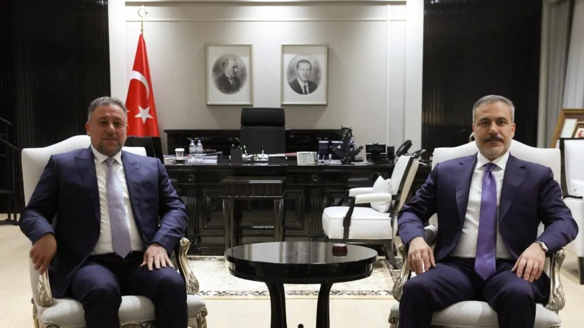 Bakan Fidan Irak Egemenlik İttifakı Lideri ile görüştü! Bakan Fidan Irak Egemenlik İttifakı Lideri ile görüştü!