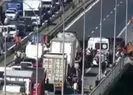 Devrilen TIR TEMi kapattı