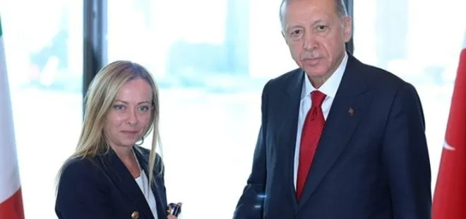 Başkan Erdoğan’dan kritik temas! İtalya Başbakanı Meloni ile görüştü