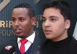 Başkan Erdoğan’ın elinden ödül alan öğrenciler o anları A Haber’e anlattı: “Daha adil bir dünya için dualarını aldım”