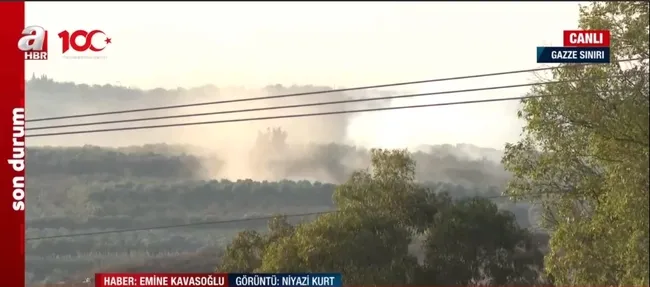 KATİL İsrail’in Gazze katliamında 24. gün | Katliam tanklarına karşı direniş! A Haber bölgede…